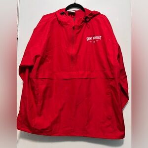 College of Saint Benedict Champion Red Athletic Windbreaker